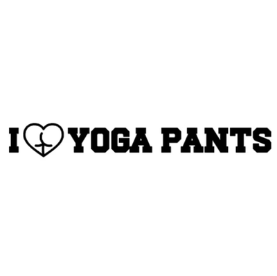 Dekal - I LOVE YOGA PANTS