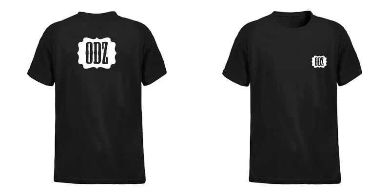 ODZ T-Shirt Back & Front