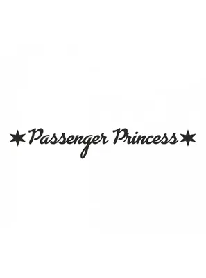 Dekal Passenger Princess