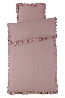 Romance Volang Rosa Bäddset Enkeltäcke 150x210 Redlunds