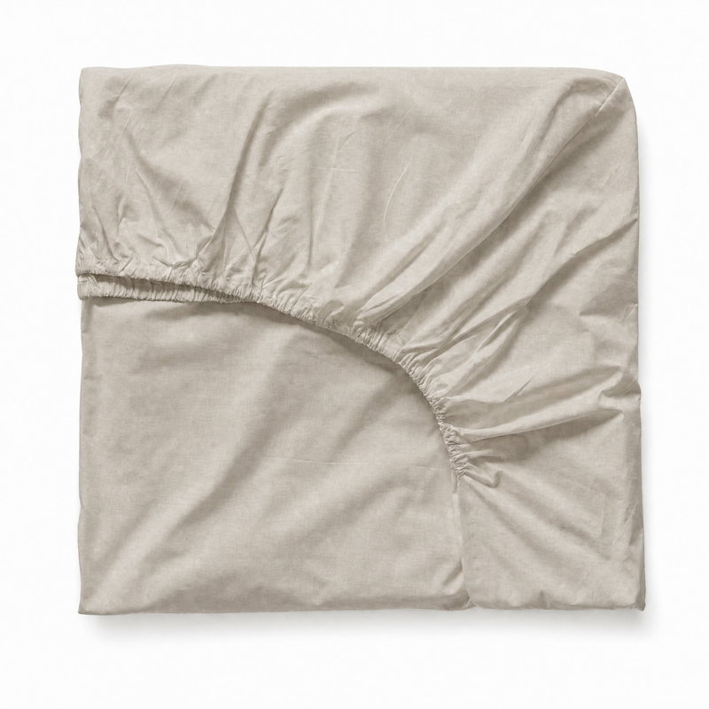 Dra på Lakan Beige 90x200 Björk®