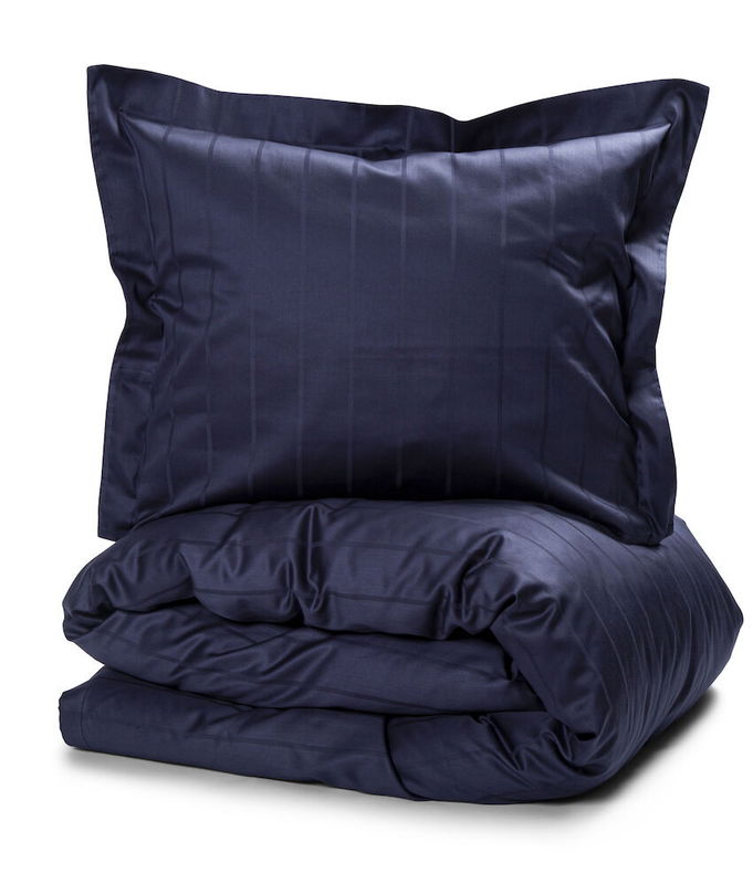 Örngott Liverpool Satin Marin 50x60 Kosta Linnewäfveri Örngott Liverpool Satin Marin 50x60 Kosta Linnewäfveri