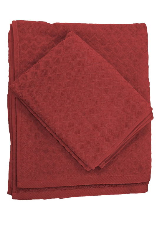 Diamond Badrumshandduk Frotté Mörkröd Redlunds Diamond Badrumshandduk Frotté Mörkröd Redlunds