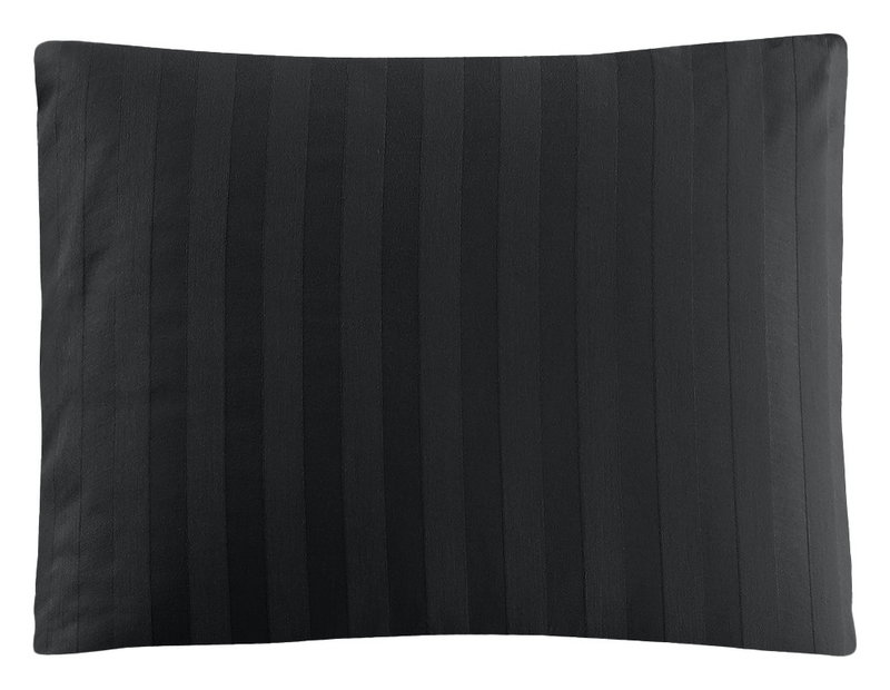 Hotell Örngott Satin Svart 50x60 Borganäs of Sweden