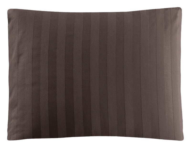 Hotell Örngott Satin Brun 50x60 Borganäs of Sweden