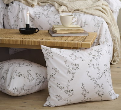 Vinterslinga Creme Bäddset Dubbeltäcke 220x210 Borganäs of Sweden