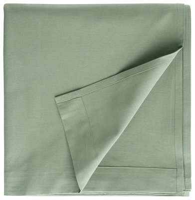 Lakan Grön Dubbelsäng 240x260 Borganäs of Sweden