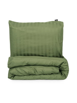 London Satin Grön Bäddset Enkeltäcke 150x210 Kosta Linnewäfveri