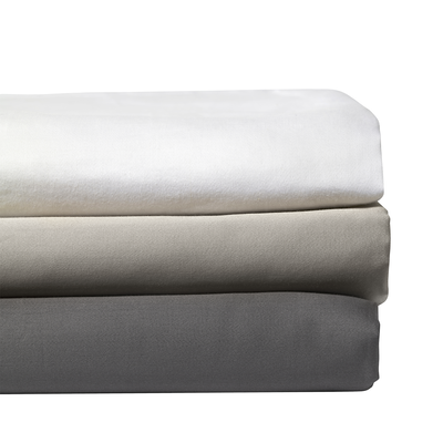 Underlakan Satin Grå Enkelsäng 180x270 Tempur