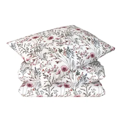 Lykke-li Rosa Blommigt Bäddset Enkeltäcke 150x210 Classic Textile