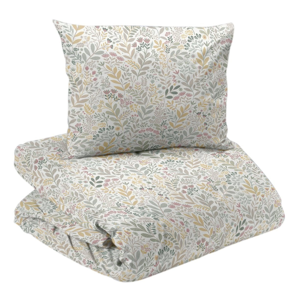Hage Pastell Blommigt Bäddset Enkeltäcke 150x210 Redlunds