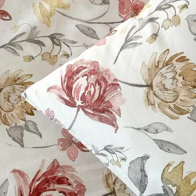 Örngott Wilma Rosa Blommigt 50x60 Classic Textile