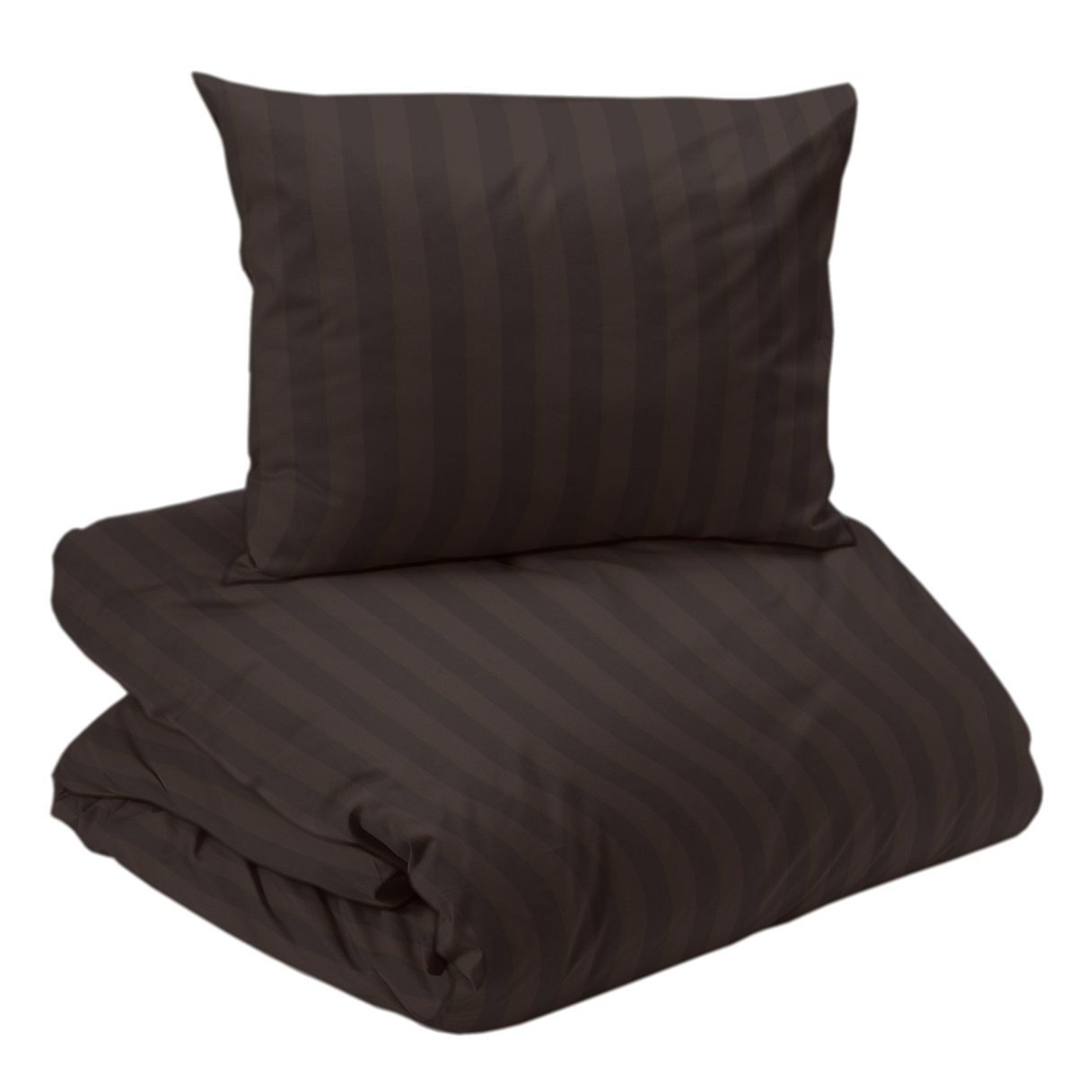 Hotell Mirage Bäddset Satin Choklad Enkeltäcke 150x210 Redlunds