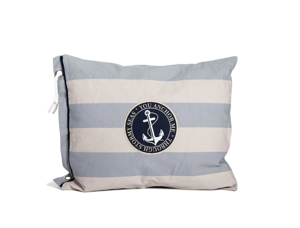 Rand Grå Maritim Kuddfodral 50x60 Lord Nelson Victory