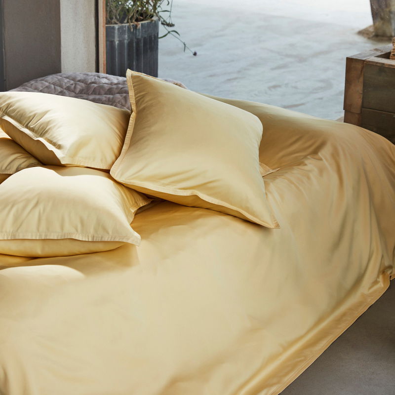 Bamboo Solid Gul Påslakan 150x210 Gripsholm AbZsuVF9uWZyBjR1759656451