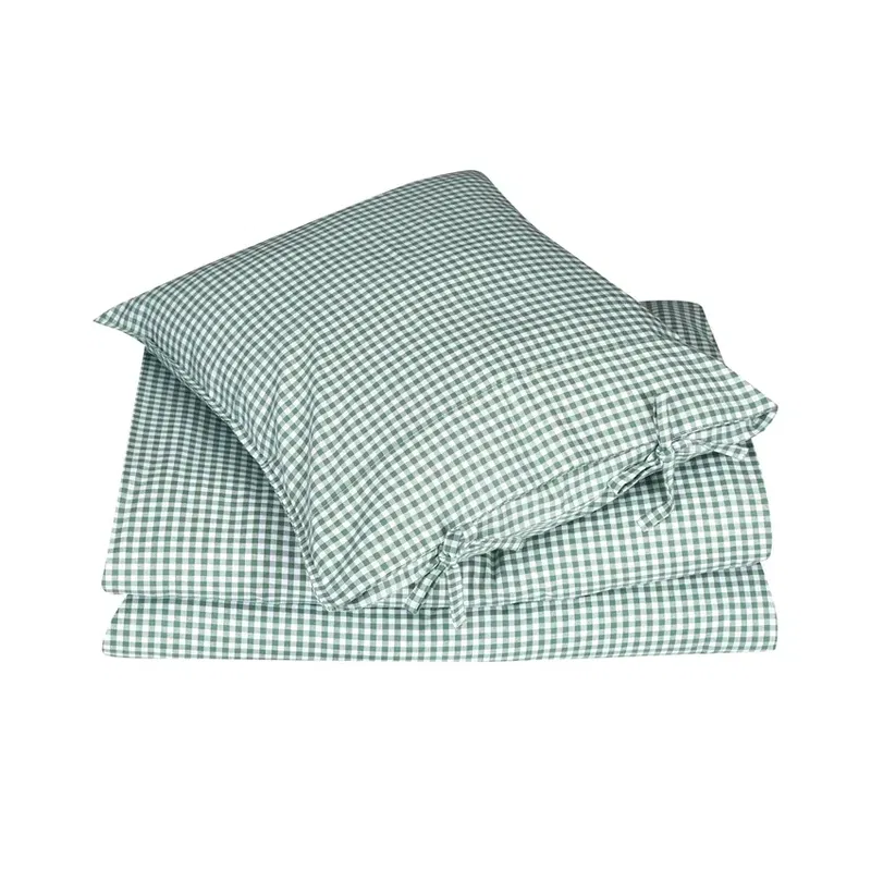 Örngott Allan Grön/Vit Rutigt 50x60 Classic Textile Örngott Allan Grön/Vit Rutigt 50x60 Classic Textile