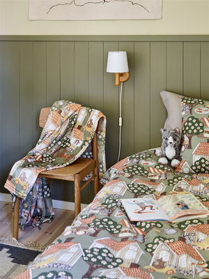 Åsgränd Grön Pläd 130x150 Redlunds