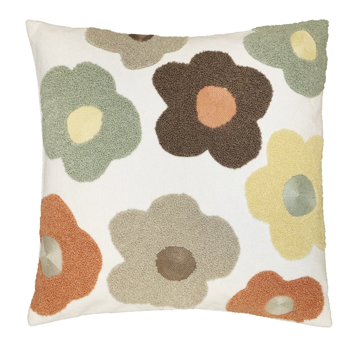 Daisy Linne Blommor Teddy Kuddfodral 45x45 Redlunds
