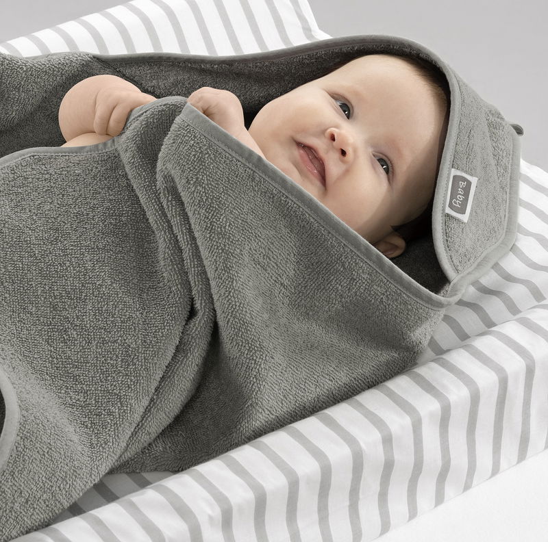 Babycape 2-pack Grå/vit 75x75 Borganäs of Sweden FptLucPOCc4mGKl1712313672