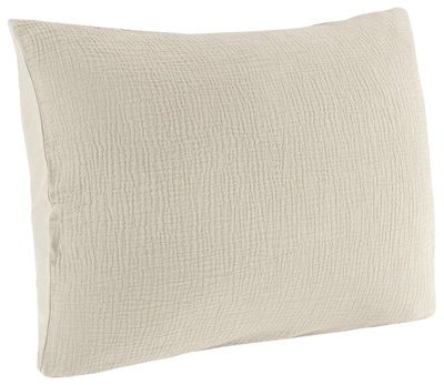 Örngott Enfärgat Beige Rolling 50x60 Borganäs of Sweden