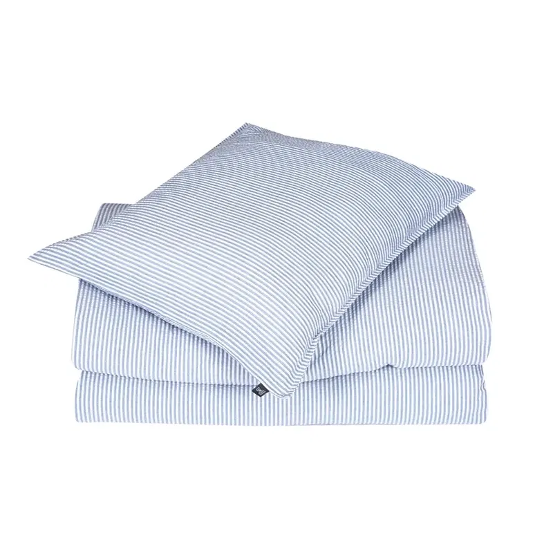 Örngott Bäckebölja Gråblå/Vit Randigt 50x60 Classic Textile Örngott Bäckebölja Gråblå/Vit Randigt 50x60 Classic Textile