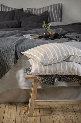 Luna Beige Påslakan Enkeltäcke 150x210