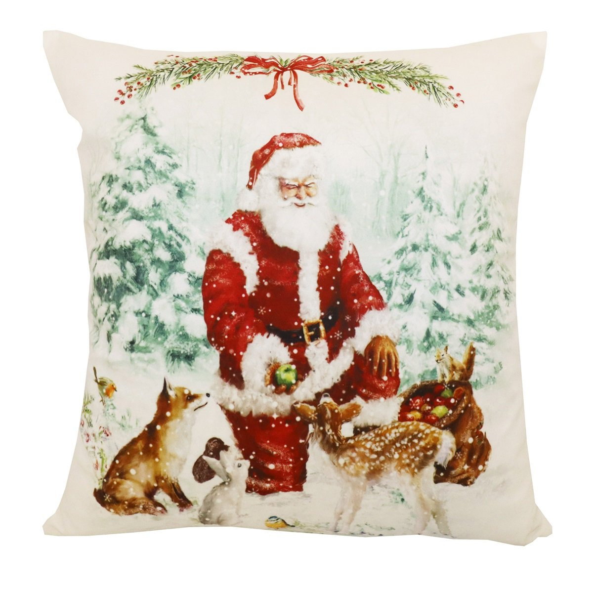 Old Santa Multi Kuddfodral 45x45 Redlunds