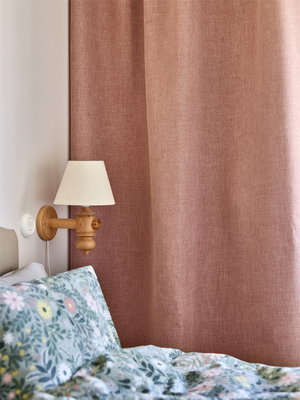 Grön Blommigt Bäddset Enkeltäcke 150x210 Redlunds