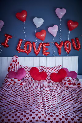 Valentine Rosa Bäddset 150x210 Noble House