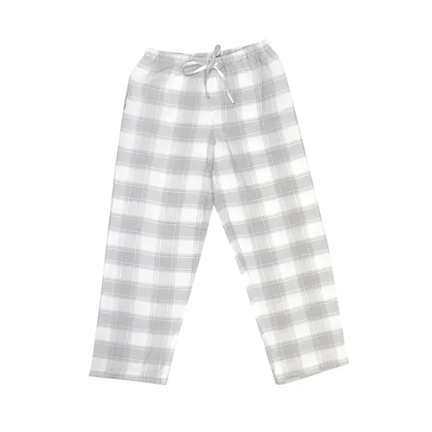 Pyjamasbyxor Abisko Grå/Vit Classic Textile (L)
