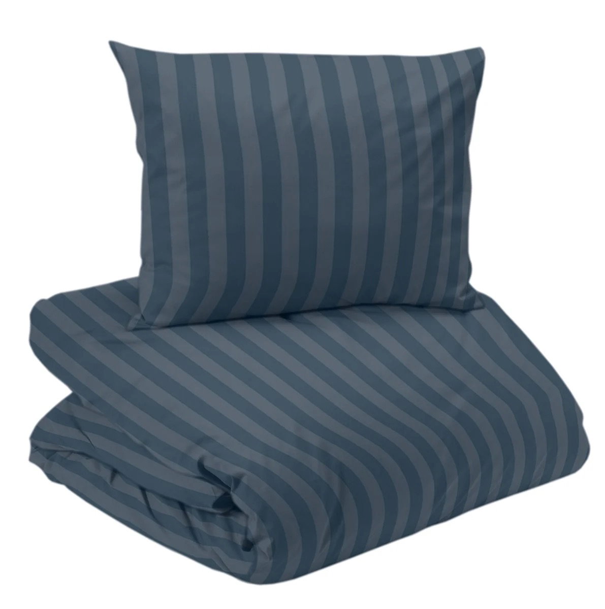 Hotell Mirage Bäddset Satin Marin Enkeltäcke 150x210 Redlunds