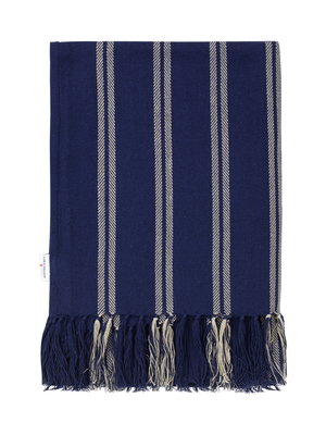 Pläd Vedhall Randig Marin 130x170 cm Lord Nelson