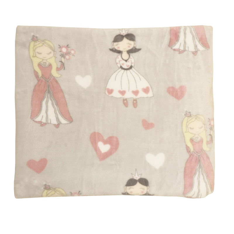 Prinsessa Grå Pläd 130x150 cm från Redlunds