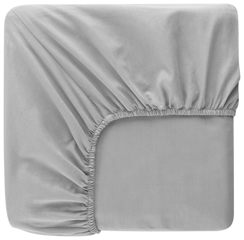 Dra på lakan Vit Spjälsäng 60x120 Borganäs of Sweden