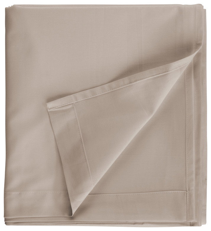 Lakan Brun Enkelsäng 180x260 Borganäs of Sweden