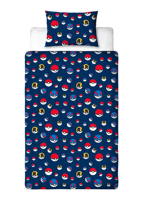 Pokemon Multi Barn Bäddset Enkeltäcke 150x210 PKNRETDS005UK1_POK938_POKEMON_RETRO_91_ROTARY_SNG_DUVET (7)