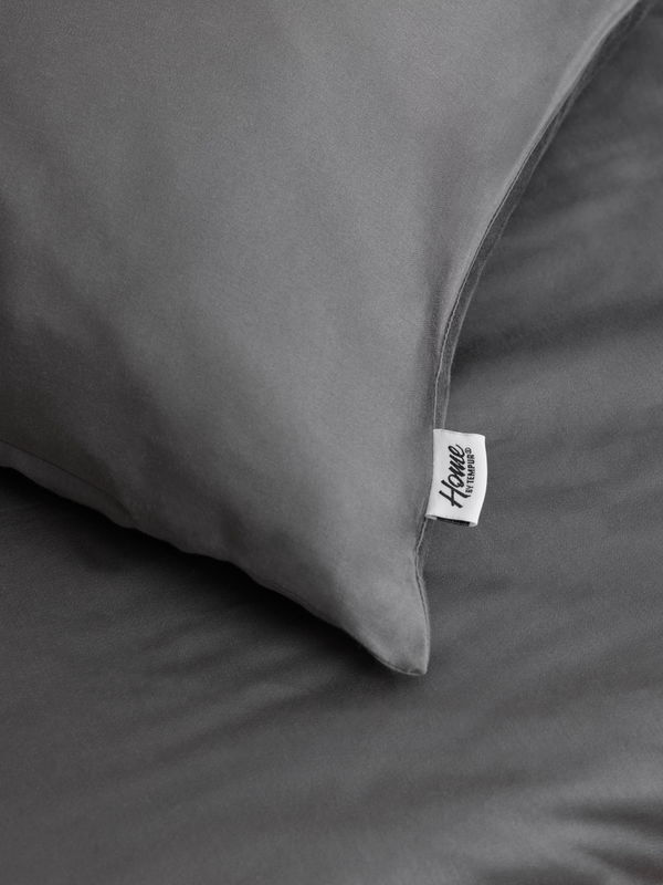 Örngott Bambu Antracit Zoom-in