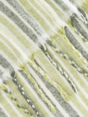 Pläd Tanum Randig Grön 130x170 cm Kosta Linnewäfveri