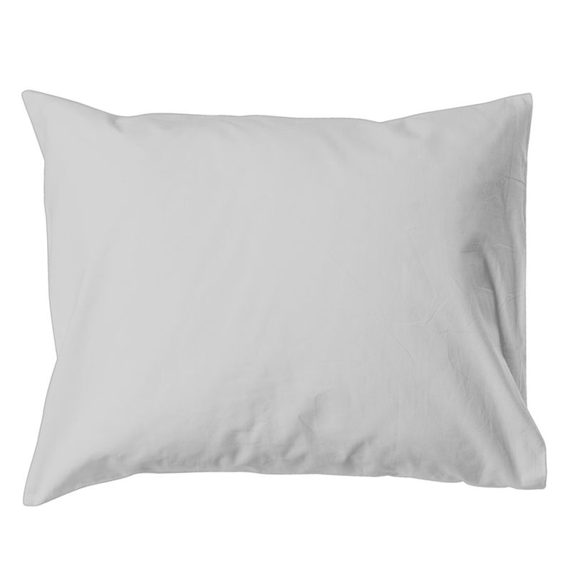 Örngott Bomull Satin BCI 50x60 grå Örngott i mjuk BCI bomull i färgen grå. 100% BCI bomull för bättre miljöval. Med måtten 50X60cm.