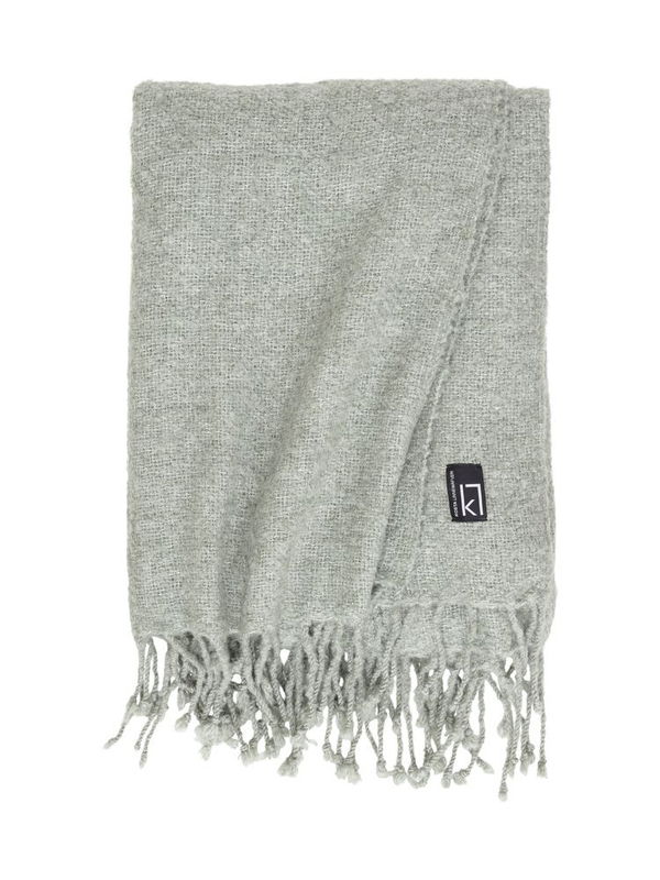 Pläd Sjövallen Grön 130x170 cm Kosta Linnewäfveri