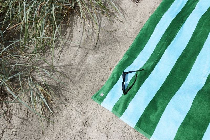 Badlakan Happy Stripe Grön Beachfrotté 80x160 Redlunds VUHKvKyWW34yT071738250285