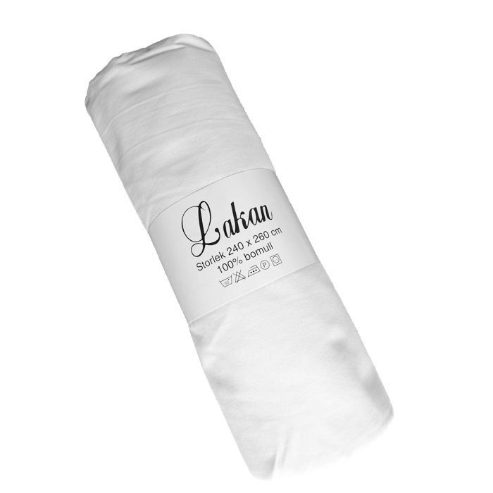 Kampanj Vit Lakan Dubbelsäng 240x260 Nina Royal Kampanj Vit Lakan Dubbelsäng 240x260 Nina Royal