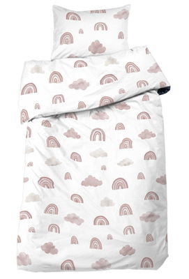 Rainbows Rosa Barn Bäddset Enkeltäcke 150x210 Redlunds
