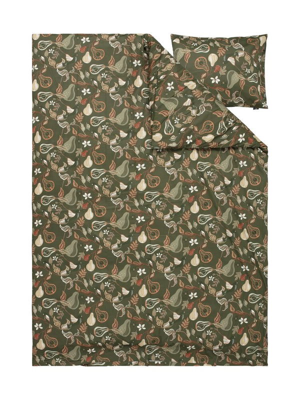 Bandene Grön Satin Bäddset Enkeltäcke 150x210 Kosta Linnewäfveri WEaFpVmohELIdFc1755501522