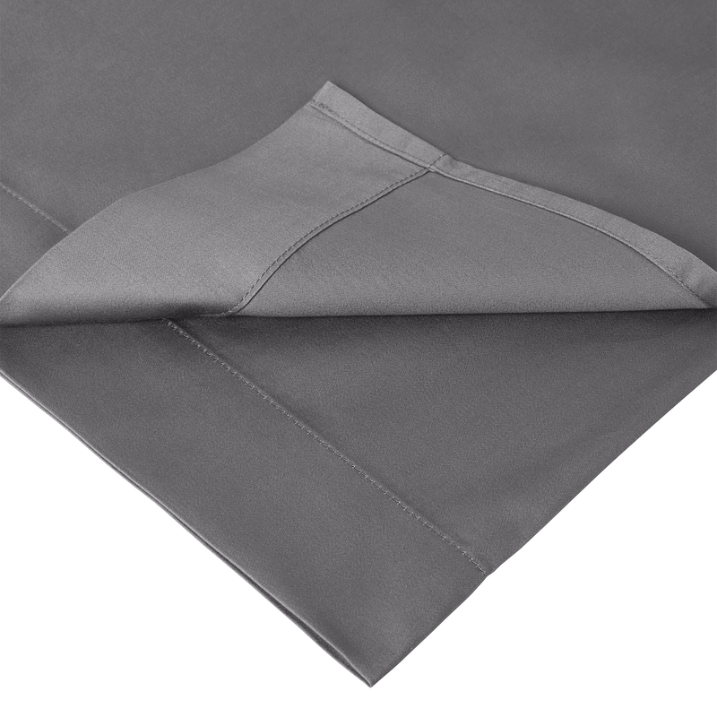 Underlakan Satin Grå Dubbelsäng 270x270 Tempur