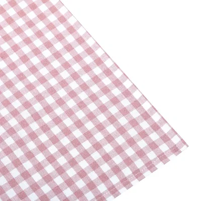 Kökshandduk Linnea Rosa/Vit 50x70 4-pack Classic Textile