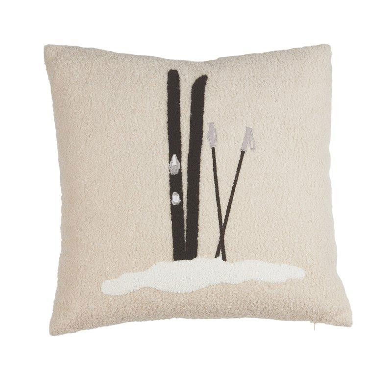 Ski Beige Kuddfodral 48x48 Fondaco Ski Beige Kuddfodral 48x48 Fondaco
