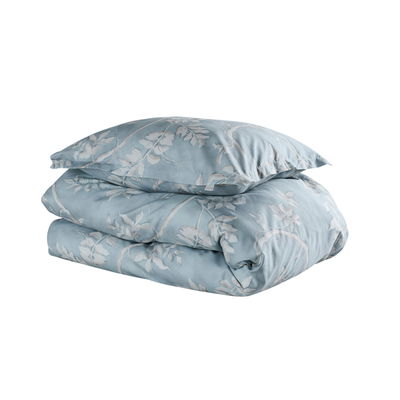 Trailing Tree Aqua Blommigt Bäddset Enkeltäcke 150x210 Grand Design