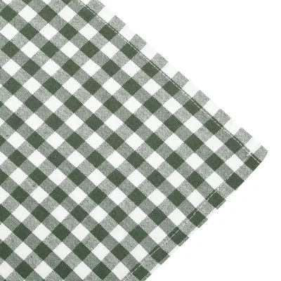 Kökshandduk Linnea Olivgrön/Vit 50x70 4-pack Classic Textile