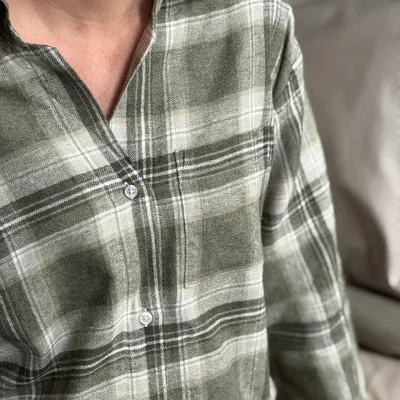 Pyjamas Arjeplog Grön Classic Textile